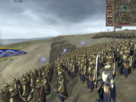 2500 Elves vs 5000 Orc | Third Age Total War