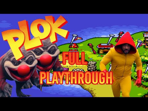 [Billy and friends] Plok! Full Playthrough | The one where we just say "Plok" a lot