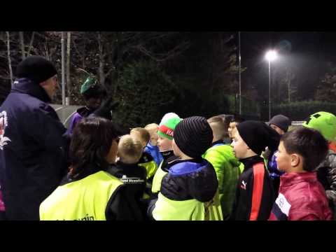 Zwarte Pieten bij HVC `10 jeugd training 2014!