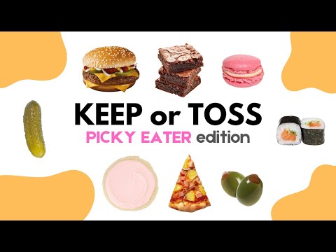 KEEP or TOSS! [Picky Eater Edition] 😋🤮🍕