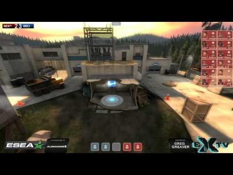 ESEA S11 LAN - UR1 - br0 vs Mix^ - Map 1 - Snakewater