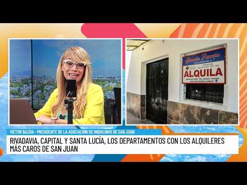 Rivadavia, Capital y Santa Lucía, los departamentos con los alquileres más caros de San Juan