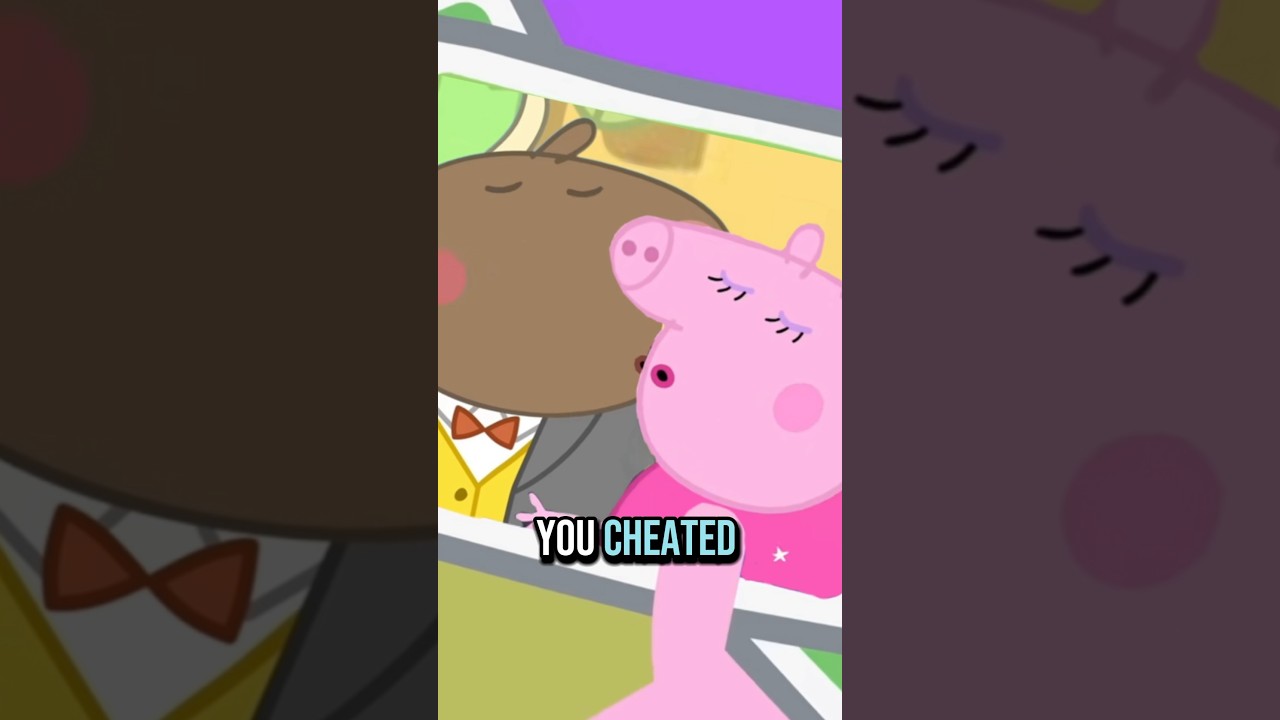 MUMMY PIG IS CHEATING!!?#peppapig #mummypig #funny #peppapigfamily
