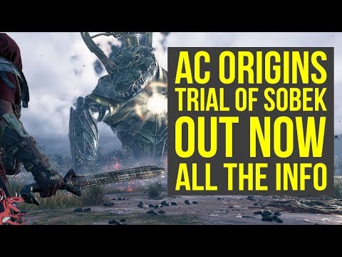 Assassin's Creed Origins Trial of the Gods SOBEK OUT NOW - ALL INFO! (AC Origins Trial of the gods) Video