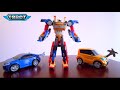 Tobot Tritan Triple Combiner Mini Version Still Packs A Huge Punch Tobot Transformers
