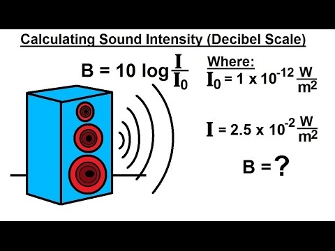 PreCalculus - Logarithmic & Exponential Functions (19 of 20) Calculating Decibels (Sound Intensity)