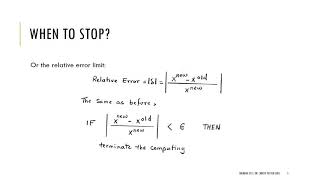 Finding Roots with the Secant Method