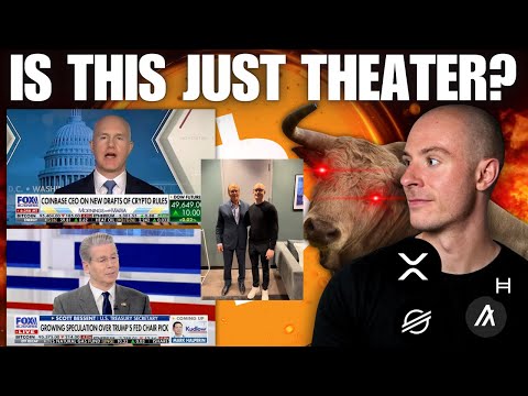 Is The Coinbase Vs Banks Market Structure Turmoil Just Theater... Coinbase Stock About To Explode...