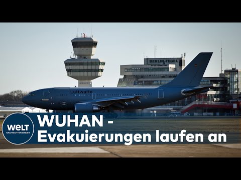 ANGST VOR CORONAVIRUS: Viel Staaten evakuieren Bürger - Deutsche müssen warten