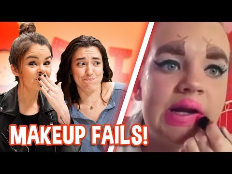 Try Not To Laugh Challenge | Makeup Fails! Video