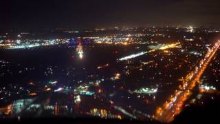 Night landing at KISP Night landing at KISP