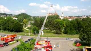 preview picture of video 'Blick vom Feuerwehrturm in Sigmaringen'