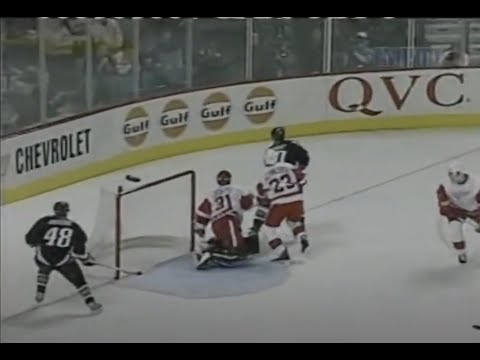 Daniel Briere Goal - Red Wings vs. Sabres, 12/10/03
