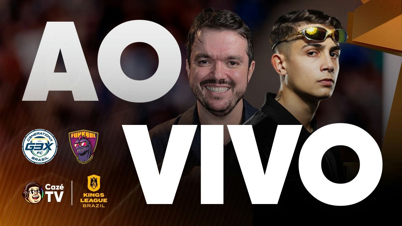AO VIVO: G3X X FUNKBOL | KINGS LEAGUE BRASIL | SEMIFINAL DA KINGS CUP