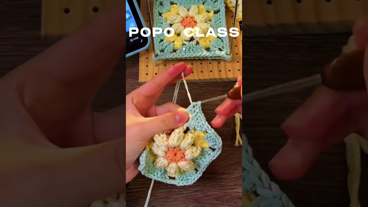 DIY Crochet Floral Bag | Easy Tutorial for Beginners#crochet #handmade #뜨개질 #かぎ針編み #diycrafts。