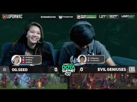 OG.Seed vs Evil Geniuses Game 1 (Bo3) | DOTA Summit 12 Upper Bracket Round 1
