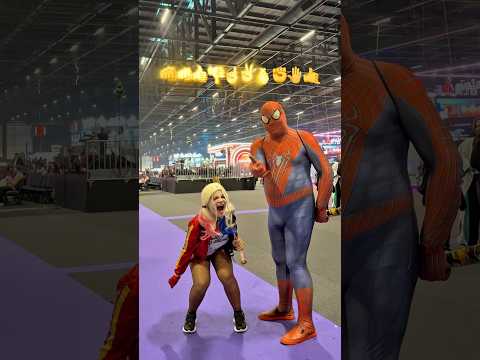 Calma, Arlequina! 😂🫶 #arlequina #harleyquinn #spiderman #tutorial #homemaranha