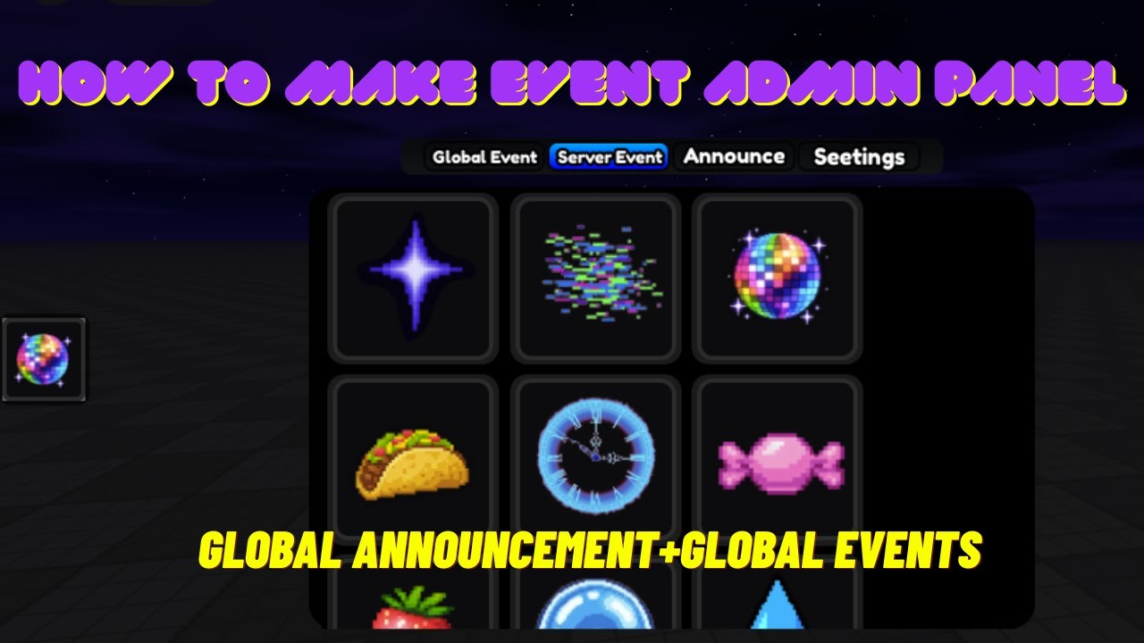 ROBLOX STUDIO ADMIN PANEL | ADMIN PANEL WITH EVENTS | GLOBAL ANNOUNCEMENT PANEL | ADMIN PANEL KIT