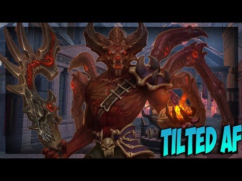 TILTED REXSI RETURNS! BECOMING ONE WITH THE SCUM! - Masters Ranked Duel - SMITE