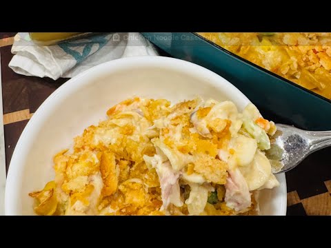 Comforting Chicken Noodle Casserole