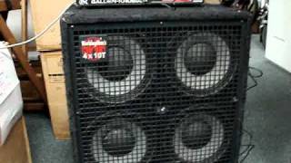 Video thumbnail for Gallien Krueger 800rb Workingmans 4 X 10 T Speaker Cabinet Washburn Lyon Guitar Auction Bay Online by auctionbayonline