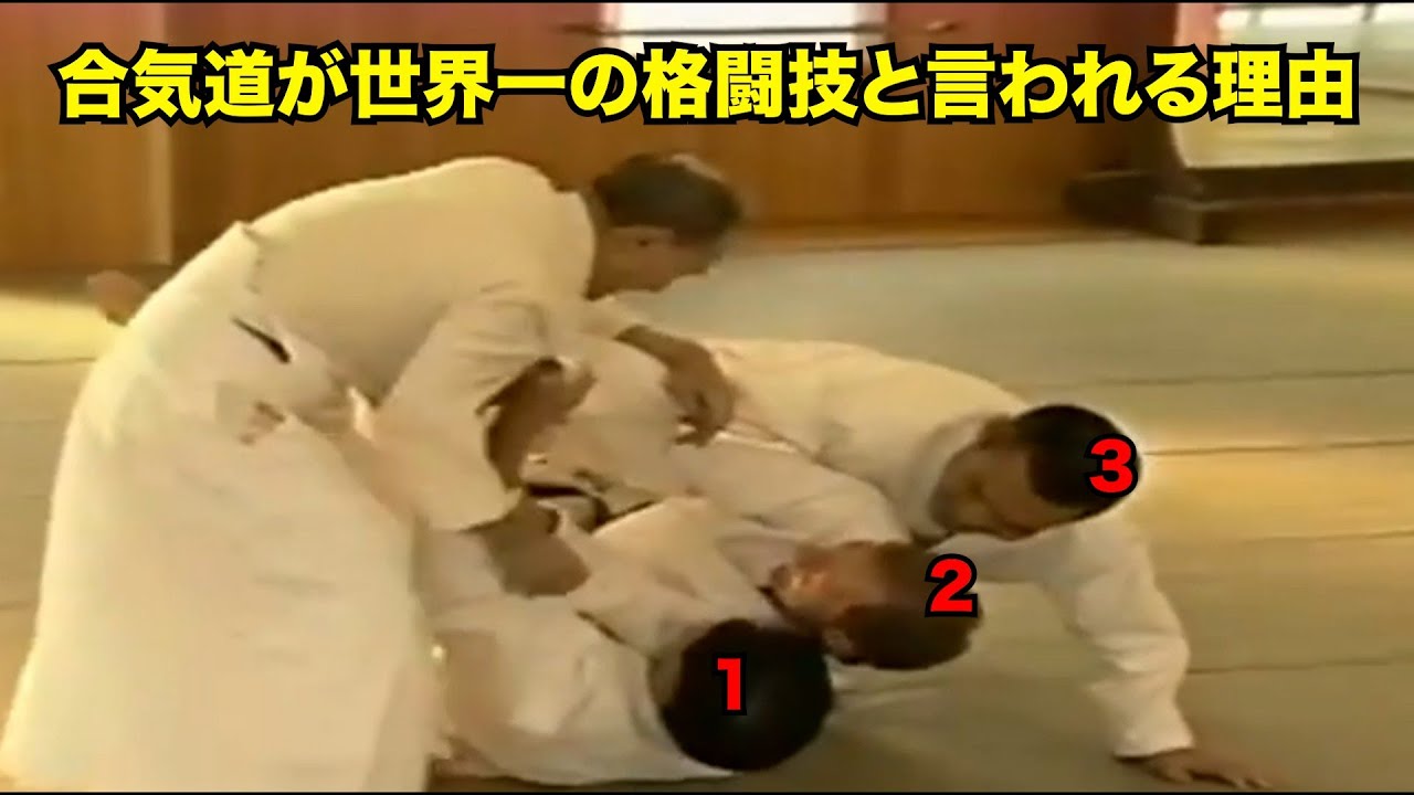 この5秒後におこる"衝撃"の展開に世界が絶句…天才合気道化の秘密【海外の反応】