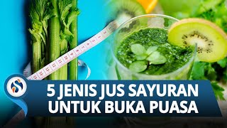 5 Jenis Jus Sayuran Kaya Nutrisi yang Direkomendasikan untuk Minuman Buka Puasa
