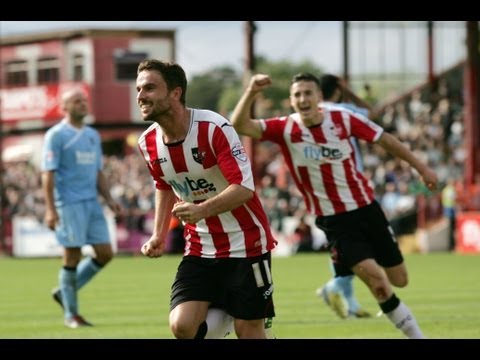 Arron Davies' goal against Plymouth Argyle