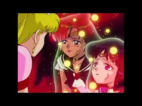 SM Sailor Stars VIZ Dub Sailor Saturn & Pluto's Death Christine Marie Cabanos & Veronica Taylor