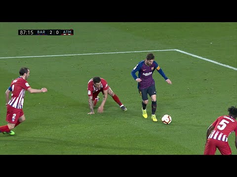 Lionel Messi vs Atletico Madrid -2018/19 (Home) 4K UHD English Commentary