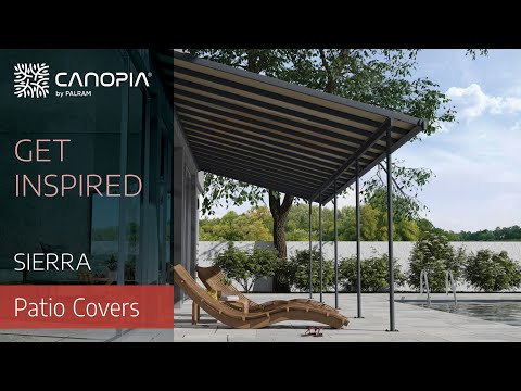 Terrasstak Canopia by Palram Sierra Antracit 10,35 m²