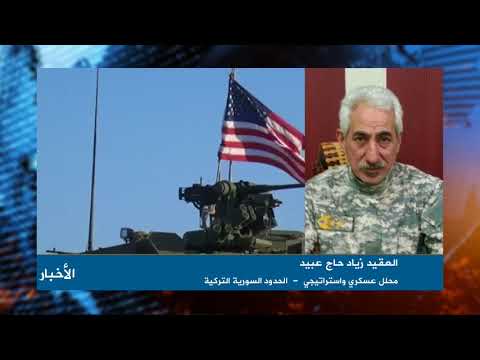 مقابلة تلفزيونية مع العقيد زياد حاج عبيد للحديث عن الأعمال العسكرية في ريف دير الزور