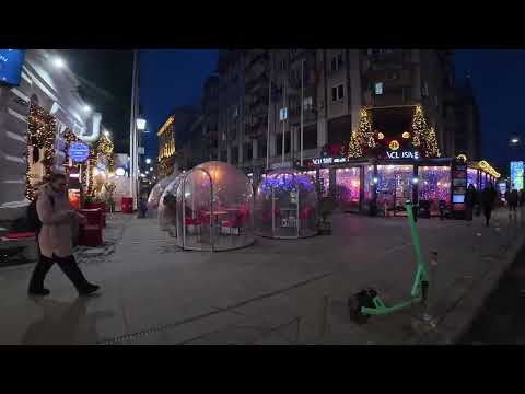 Bucharest Night Walk | University to Union Square to University 🇷🇴 (POV Silent Walk)