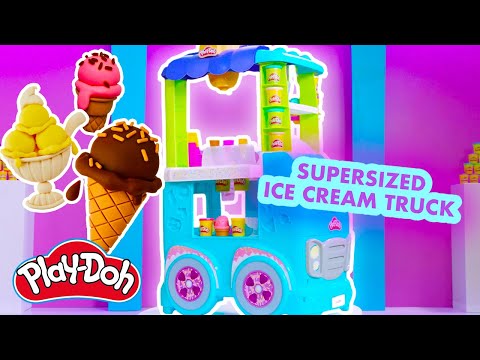 How to Make the Play-Doh Ultimate Ice Cream Truck🍦Play-Doh Supersized Ice Cream Truck