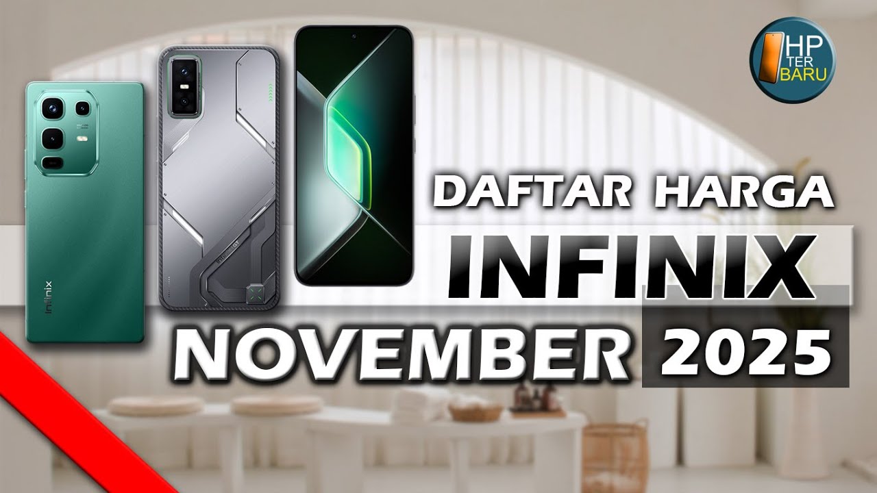 DAFTAR HARGA HP TERBARU INFINIX NOVEMBER 2025