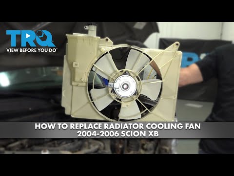 How to Replace Radiator Cooling Fan 2004-2006 Scion xB