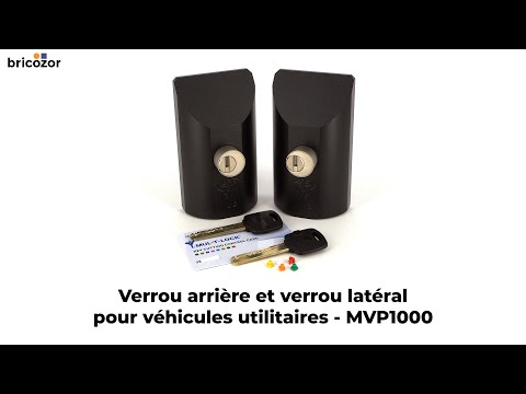 Verrou arrière et verrou latéral MVP1000 - pour véhicules utilitaires MUL-T-LOCK