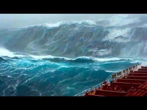TOP 10 BOATS HIT BY MONSTROUS WAVES