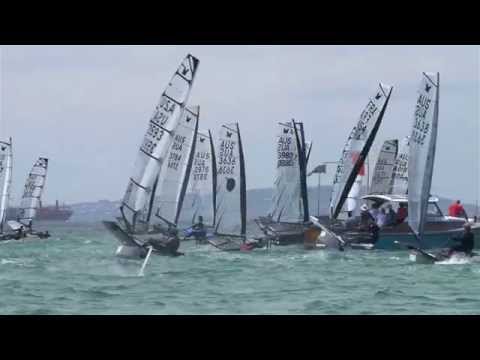 Australian Sailing Team Compete at 2015 Moth Worlds