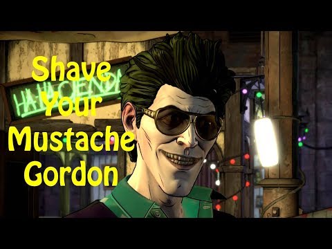 John Makes Fun Of Gordon Mustache - Batman the enemy within Episode 3 Fractured Mask