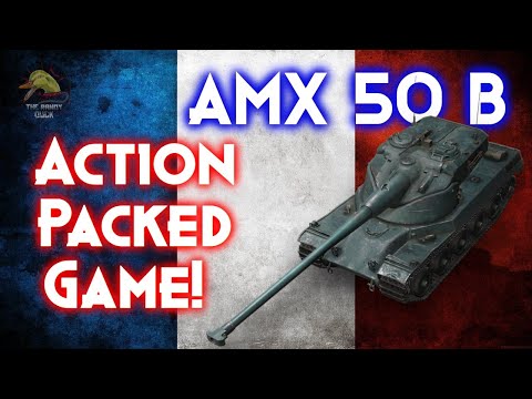 AMX 50 B: Action Packed Game! II Wot Console - World of Tanks Console Modern Armour