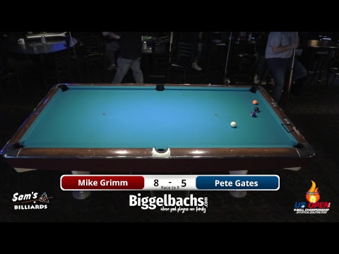 US Open 9Ball Qualifiers 2019 (2) - M.Grimm vs P.Gates