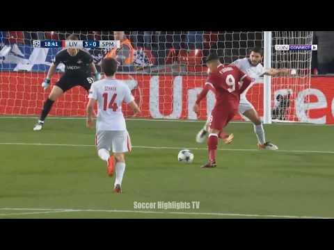 Liverpool vs Spartak Moscow 7-0 All Goals and Highlights Champions League December 6 ,2017