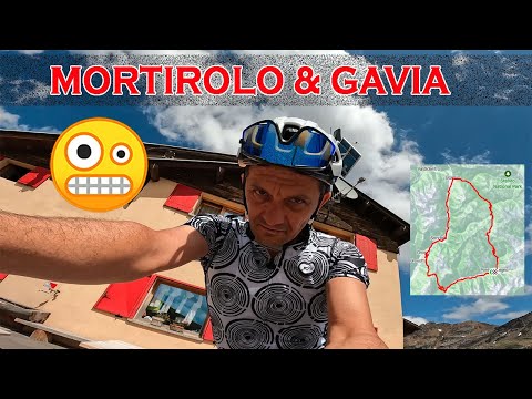 Solo undertaking Mortirolo Pass and Gavia