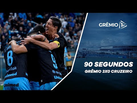 90 SEGUNDOS I GRÊMIO 3x0 CRUZEIRO (CAMPEONATO BRASILEIRO 2023)