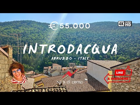 Turn-key pied-à-terre with Terrace in Introdacqua | House Tour in Abruzzo