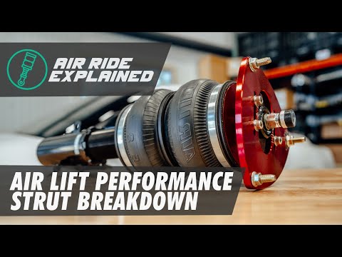 Air Lift Performance Strut Breakdown