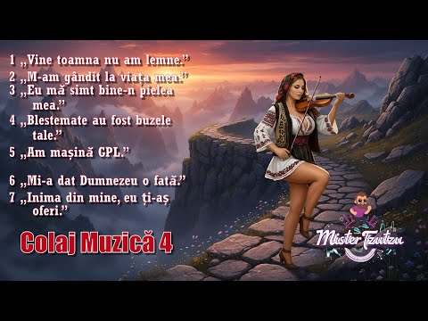 ♫ Muzică Populară. Colaj 4 - 2025 - ♫ Folclor de petrecere.