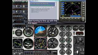 Flight Simulator X Real-World Training: ILS to KFTG (Baron Blind Landing)