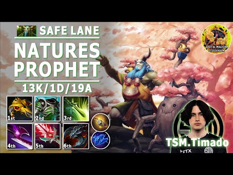 Nature's Prophet Safe Lane | 7.31c | TSM FTX.Timado Pos 1 NP Play | TSM vs GG | Stockholm Major